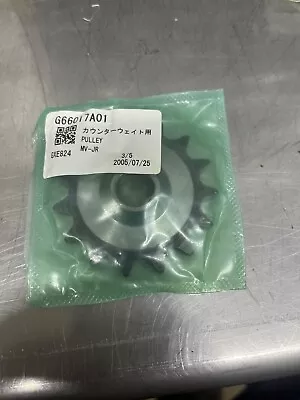 Mori Seiki MV Junior Gear Pulley G66017A01 New S40B15 • $20