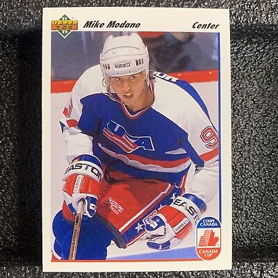 1991-92 Upper Deck Mike Modano USA #32 • $1.99