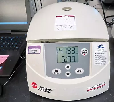 Beckman Coulter Beckman Coulter Microfuge 16 With FX241.5P • $1417.50