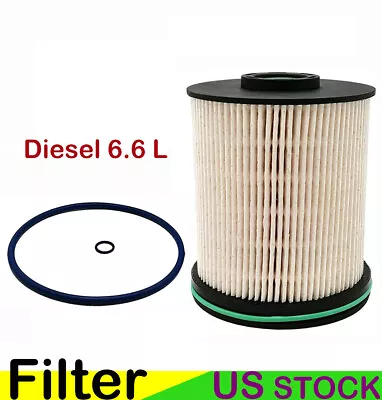 Diesel Fuel Filter For Chevy Cruze Silverado 1500 2500 3500 4500 GMC Sierra 6.6L • $8.99