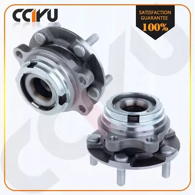 Pair AWD Front Wheel Bearing Hub Fits Infiniti FX35 FX45 FX50 G35 EX35 EX37 G37 • $72.52