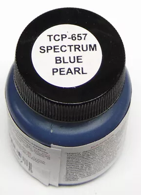 SPECTRUM BLUE PEARL TRU-COLOR AIR BRUSH PAINT Model Automobile Car Truck TCP657 • $10.49