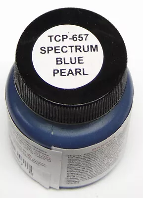 SPECTRUM BLUE PEARL TRU-COLOR AIR BRUSH PAINT Model Automobile Car Truck TCP6572 • $16.99