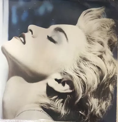 Madonna True Blue ORIGINAL 1986 LP Sire W/ Poster  Excellent • $23.95