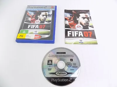 Mint Disc Playstation 2 Ps2 Platinum FIFA 07 2007 2k07 Free Postage • $4.90