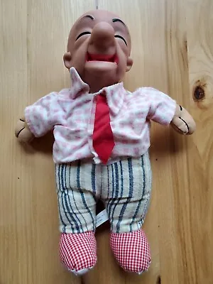 Vintage Mr. Magoo Original Doll With Vinyl Head TV Cartoon Plush 13  Toy 1989  • $19