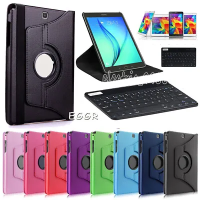 $18.69 • Buy For Samsung Galaxy Tab A A 6 7  8  10.1  10.5  Tablet Keyboard Rotate Case Cover