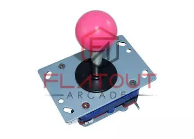 £9.95 • Buy Zippyy Ball Top Long Shaft Arcade Joystick, 2/4/8 Way (PINK) MAME, JAMMA Zippy