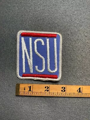 Vintage NSU Motorenwerke German Motorcycles & Cars Patch N7. • $6.65