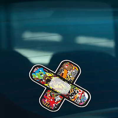 £2.40 • Buy PLASTER Stickerbomb Car,Window,Bumper JDM DUB EURO VAG DRIFT Vinyl Decal Sticker