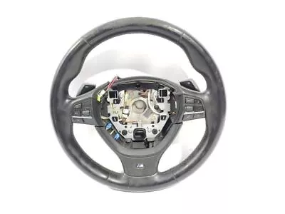 2013 BMW 550I OEM Steering Wheel With Paddle Shifters M-sport Some Wear  • $100