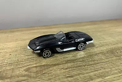 1961 Black Chevy Corvette - Mako Shark - 1/64 Scale Diecast Diorama Model • $9.99