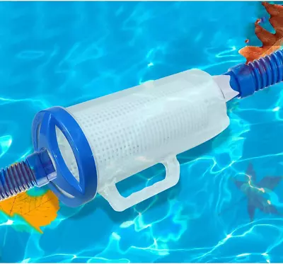 Large Pool Leaf Canister Catcher In-Line Pool Filter Canister Compatible With H • $61.50