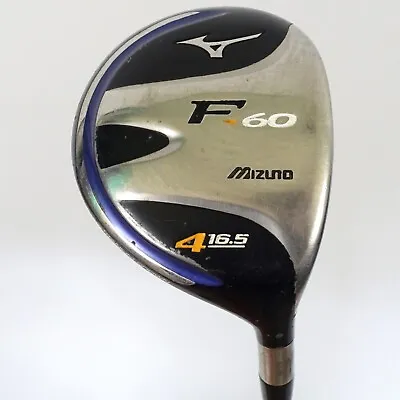 Mizuno F-60 16.5º 4-Wood Graphite Stiff Shaft 43  Right Hand • $26.95