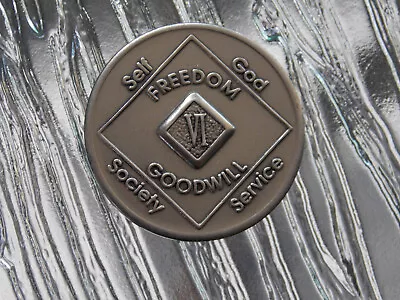 Narcotics Anonymous  NA Medallion Chip Coin Token 6 Years  WSO 1991 • $9.39