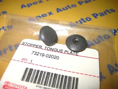 Toyota Lexus Seat Belt Stopper Repair Kit Genuine OEM Factory Toyota Gray 1 • $15.32