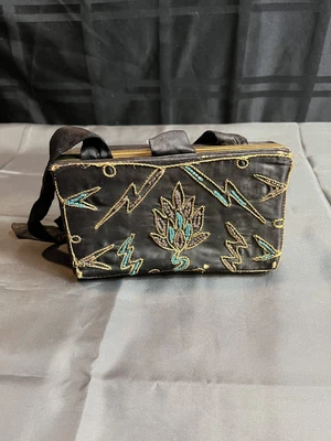 $17.45 • Buy Vintage Beaded Box Purse Handbag