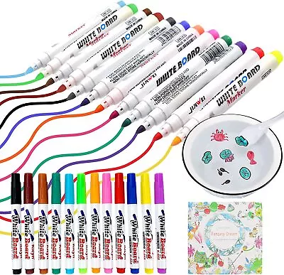 £4.99 • Buy 12 Colors Magical Water Painting Pen Magic DIY Doodle Drawing Pens Kids DIY Gift