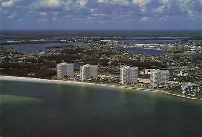 Marco Island FL Florida South Seas Club Aerial View Vintage Postcard • $6.39