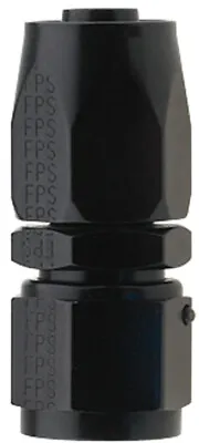 Fragola -4 AN 220104-BL Hose End Fitting 4AN Straight Pro-Flow Black #4 • $11.69