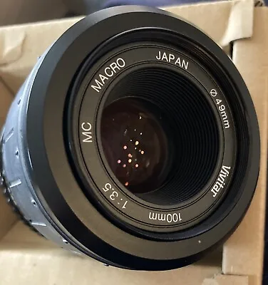 Vivitar 100mm/f3.5 Macro Lens For Olympus • $125