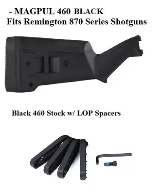 Magpul MAG460-BLK SGA Shotgun Stock For Remington 870 - BLACK - NEW & Genuine • $104.95