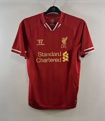 Liverpool Home Football Shirt 2013/14 Adults Small Warrior B250 • £17.99