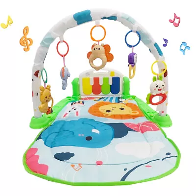 Baby Floor Crawling Mat Music Piano Play Carpet Early Education Gym Game Playmat • £21.71