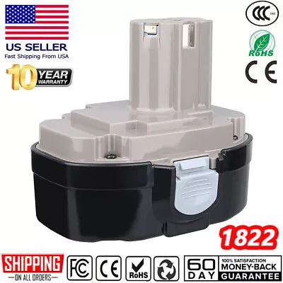 For Makita 18V Battery 4.8Ah 1822 1834 1823 1833 1835 PA18 US Ni-Mh Battery TOOL • $23.89