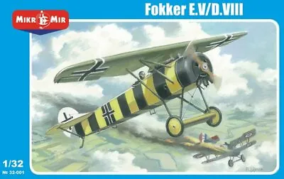 Mikro Mir 32-001 - 1/32 - German Monoplane Fighter Fokker E.V/D.VIII • $56.72