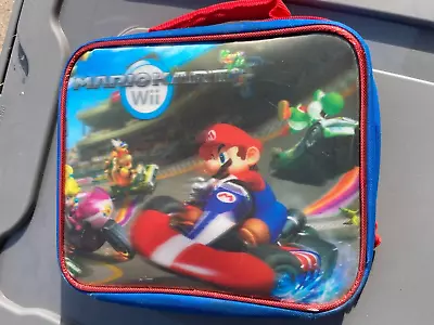 NINTENDO Mario Kart Wii Soft Sided Lunch Box • $7.25