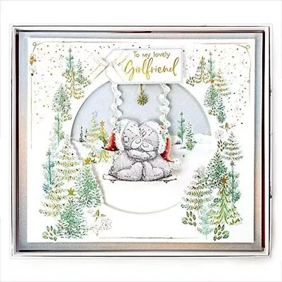 £8.99 • Buy Lovely Girlfriend Me To You Bear Luxury Giant Boxed Christmas Card 12  X 14 