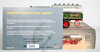 Corgi Classics Foden Steam Wagon With Tank Ind Coope Limited Edition Boxed • $28