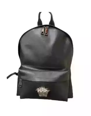 Versace Soft Leather Backpack • $350