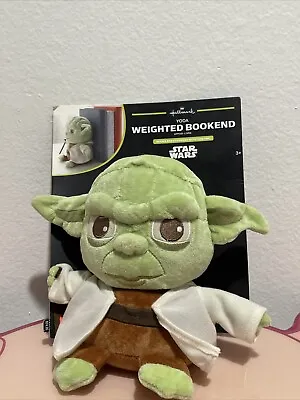 Hallmark Star Wars Weighted Bookend (Yoda) • $16