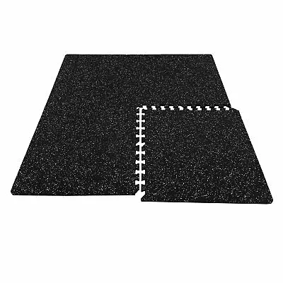 Garage Workshop Showroom Mat Rubber+EVA Form Mat Home Office Yoga Gym Floor Mat • £4.99