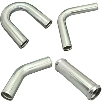 90 45 Degree Universal Aluminium Alloy Straight Intake Intercooler Boost Pipes • £9.39