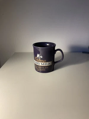 £4 • Buy Vintage Cadbury's Dairy Milk Chocolate Purple Ceramic Mug By Coloroll