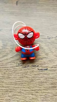 Spiderman Kinder Egg Surprise Toy Super Hero Marvel Figure Cake Topper Key Ring • £9.29