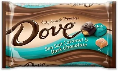 $15.85 • Buy Dove Sea Salt Caramel Silky Smooth Promises Dark Chocolate Candy