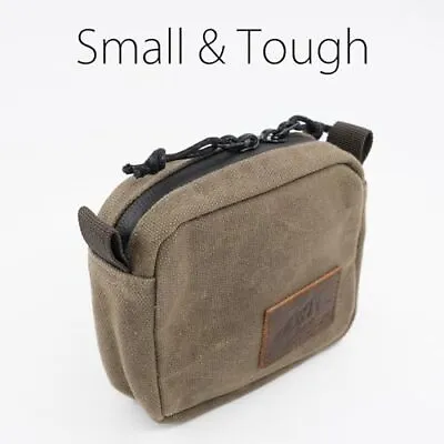  Belt Pouch For Men Women YKK Zippers EDC Pouch Belt Bag Waist Olive Small • $20.23