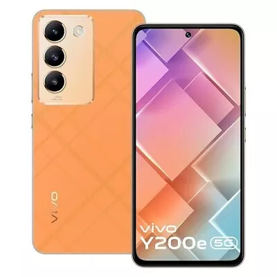 Vivo Y200E 5G Orange (6GB 128GB)6.67  (Dual 50MP+2MP )Dual Sim Global Version. • $275