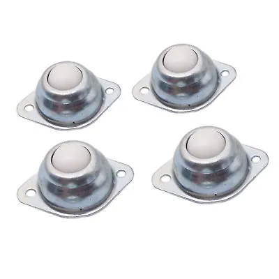 US Stock 4pcs 5/8' Ball Nylon Transfer Bearing Unit Ball Wheel Conveyor Roller • $9.71