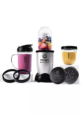 £35 • Buy The Original Magic Bullet Blender, Mixer & Food Processor 11-Piece Set Black