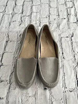 Women’s Vionic Debbie Suede Moccasins  Size US 10/EURO 42 (Wide) • $39