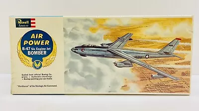 Revell B-47 Six Engine Jet Bomber Plastic Model Kit H-140:130 New Sealed • $59.95