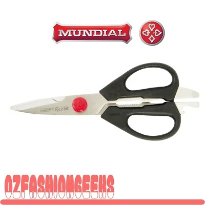 $23.50 • Buy MUNDIAL MULTI PURPOSE TAKE A PART KITCHEN SHEARS SCISSORS 8 1/2  21CM 20880 Po