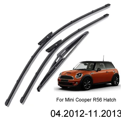 XUKEY Front Rear Windshield Wiper Blades For Mini Cooper R56 Hatch 19 18 10  • $21.11