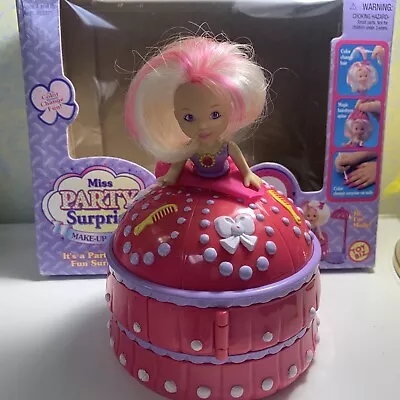 Miss Party Surprise Doll MAKE-UP Molly 1999 Playset Beauty Salon Toy Biz Vintage • $27.55