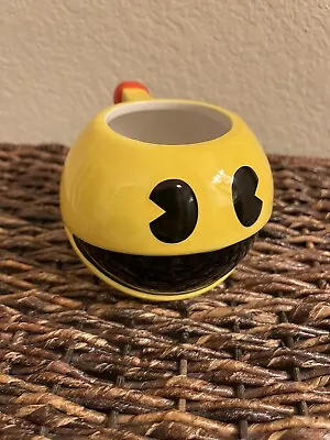 Pac Man Coffee Mug Ceramic Arcade Classic Video Game Character Shaped Cup • $20